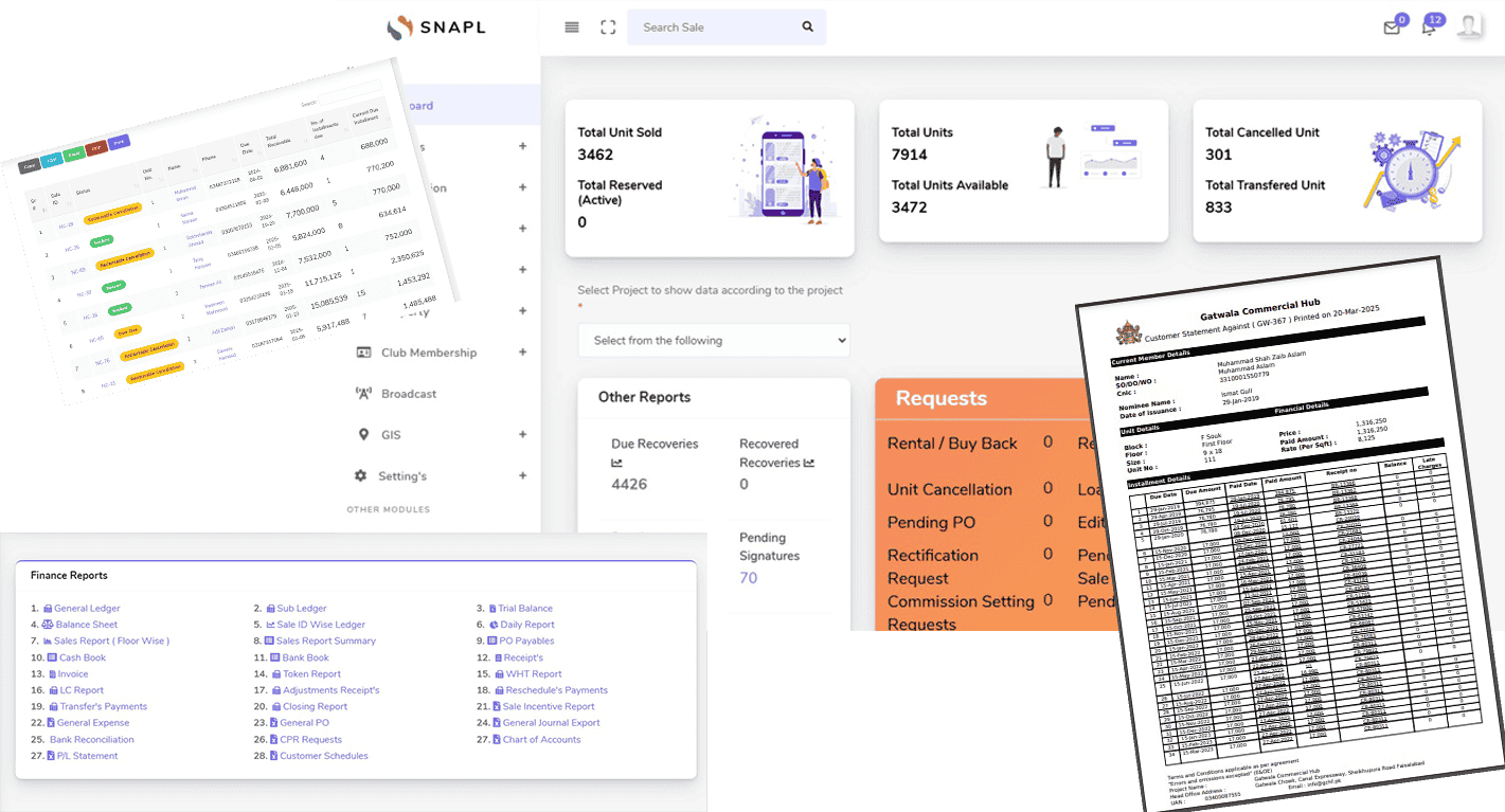Real Estate Management Systems showcase